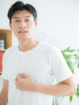 プリモア サロン ハナレ 綾瀬(primoA salon HANARE) 綾瀬/髪質改善/チャコールグレー×リバースセンターパートl