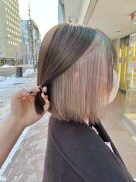 ロンドリゼル 札幌(Lond RiseL) フェイスフレーミング/ハイトーン/ブリーチ/インナーカラー/札幌