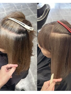 白髪率60% 塊白髪でお困りの方