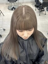 オニキス 原宿(ONYX)&nbsp;a75グレージュブリーチカラーケアカラー透明感カラー