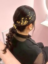 ゴート アミティ(G.O.A.T AMITY)&nbsp;ガーリースタイル/心斎橋/ヘアメ/セットサロン