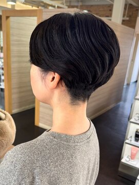 キャパジャストヘアー(CAPA just hair) 刈り上げショートニュアンスパーマベリーショート