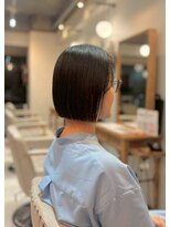 アンリー 四条烏丸店(Anree) 量感にこだわる切っぱなしボブ☆