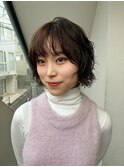 《竜矢》ラフに動くドライボブパーマ