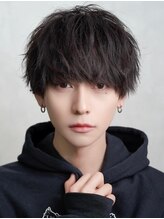 【束感と動きを出す質感調整】