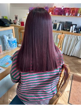 メルク ユニ(merc.uni) ピンクバイオレット似合わせカット