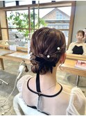 ふんわりシニヨン
