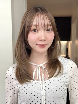 アビー(ABBEY3) レイヤーカットミディアムレイヤーハッシュカットハイレイヤー