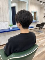 ルートヘア 辻堂店&nbsp;辻堂メンズカット韓国風マッシュナチュラルマッシュショート