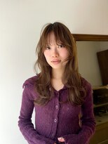 ヒュエ 表参道(Hue) レイヤーカットブラウンベージュ【Hue表参道】