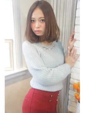 アルジェノ(al-lleno) エアリー柔カール(レシピ チョコラブラウン)