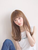 オジコ(ojiko)&nbsp;☆月曜営業☆ojiko.ツヤカラーで愛され外ハネロング