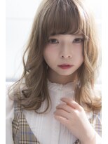 ミエル ヘア 新宿(miel hair)&nbsp;ミルクティーアッシュ