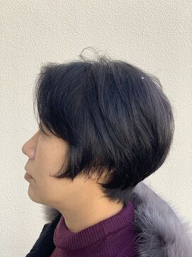 クープドヨーヨ(Coupe de yo yo) 【ミセス風】アシンメトリーグラデーションボブ☆