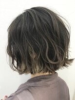 アメイジングヘアー 中沢店(AMAZING HAIR)&nbsp;【AMAZING HAIR 中沢店/鳥越】bob x inner color/ショートボブ