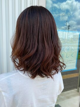 ヘアーラニッシュ 柏たなか店(hair Lanish) 可愛さプラス＊ピンクブラウンカラー