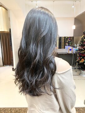 ナナナ パレナ 大津膳所店(nanana parena) ツヤ感アッシュカラー☆外国人風グレージュ