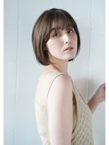 シェル 国分寺(shell)&nbsp;ヘルシーな柔らかさ☆大人可愛い小顔ワンサイドショートボブ