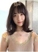【スタイリスト 金子周平】大人めミディアムレイヤー
