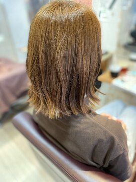 ジーヘアー(G・HAIR) マットベージュ外ハネ！