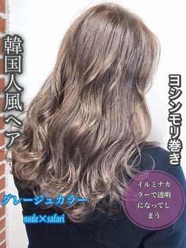 セシルヘアー(CECIL hair) CECIL下北沢　★イルミナベージュ★×韓国人風ヘア