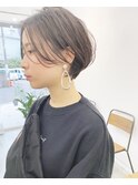 ショートボブ 耳かけ ショート