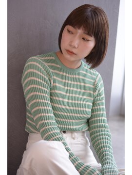 ドルセプラタ(Dulce plata) #髪質改善×#美髪ストレート☆ワンレンボブ20代30代40代