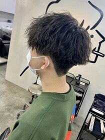 メンズヘアトーキョー 原宿(MEN'S HAIR TOKYO) ツイストパーマ/フェード/黒髪
