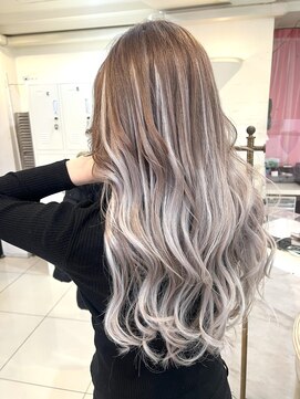 シーズン 大阪(SEASON) 【エクステ】シルバーアッシュ/グラデーション