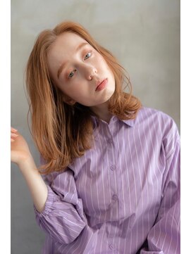 オースティン 登戸向ケ丘遊園(AUSTIN) 大人かわいい前髪セシルカットココアブラウンフリンジウェーブ