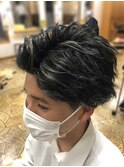 アップバングツイストスパイラル