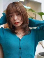 マセナ(Masena)&nbsp;ミディアムウルフ×顔まわりハイレイヤー