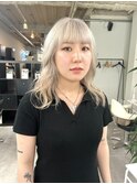 西区新町美容室★roots★20代30代40代50代ホワイトベージュ