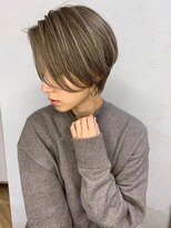 ロンドソレイユ 池袋(Lond soleil)&nbsp;小顔ショート/前髪×ブリーチ/ケアブリーチ/ハイトーン[池袋]