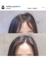 アフィーロ(ACHFILO)&nbsp;最悪を最幸せに変える前髪エクステ/ACHFILO/アフィーロ/小吉健太