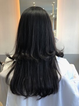 リベア トウキョウ 東大島店(Rever Tokyo) 外はね/テラコッタ/Ａライン/くすみブルー[東大島/東大島駅]