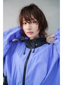 【GEEKS渋谷】マッシュウルフ/ピンクブラウン/メンズライク/小顔