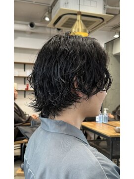 ミューズ(Meuz) パーマ×メンズミディアム