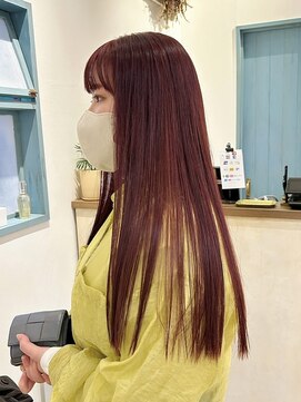 キャリコ(calico) 《maya》1ブリーチ＊Red＊ぱつっと