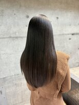 グランアージュ 池袋東口店(grandage)&nbsp;髪質改善×レイヤーロング/シルキーホワイトベージュ/池袋