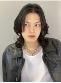 ウルフロング×ロン毛パーマ×グランジ×キムタク