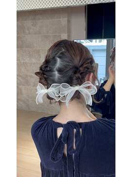 アマトウキョウ アユンチェ(AMA TOKYO×AYUNCHE) ボブ参列ヘア