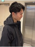 ニュアンスパーマ×ビジネスショート
