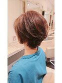小顔ボブ