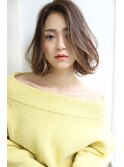 【marfe】大人ボブ_ハイライト_ブリーチ_白髪ぼかし