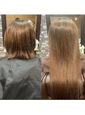 プルエクステでショートからロングヘア☆