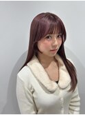 ピンクブラウンカラー