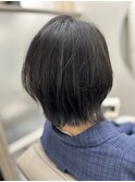 ショートボブ　レイヤーでかるふわっ