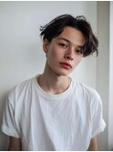 フェザーショート/刈り上げショート/ニュアンスデザイン/メンズ