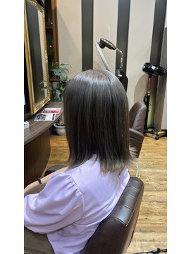 クオン テラッセ納屋橋店(kuon) ナチュラルブラウン×ボブ